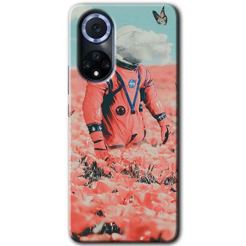 Huawei Nova 9 HD Baskılı Kılıf + 9D Tam Ekran Koruyucu - Uzay Bahçesi