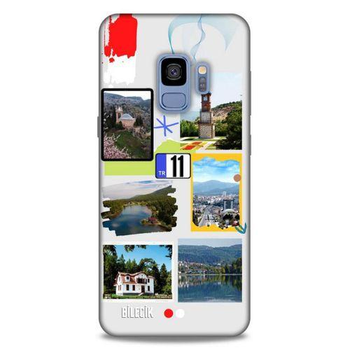 Lopard Samsung Galaxy S9 Uyumlu Kılıf Şehirli ※ (11) Bilecik Tam Koruma