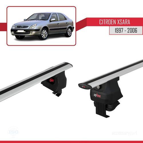 Citroen Xsara 1997-2006 Arası ile uyumlu ACE-4 Ara Atkı Tavan Barı GRİ