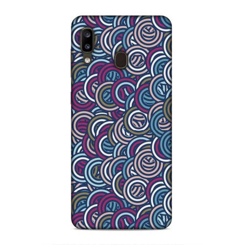 Samsung Galaxy A20 Uyumlu Kılıf Utopia (29) Arka Koruma Kılıfı Kirli Beyaz