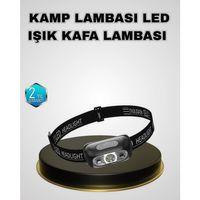 Ipx5 Su Geçirmez  Led Kafa Feneri | Hareket Sensörlü, Ayarlanabilir 60° Far