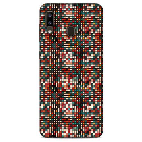 Geometrix 81 Samsung Galaxy A20 Kılıf Silikon Kapak
