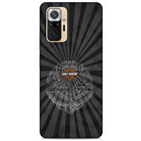 Xiaomi Redmi Note 10 Pro Uyumlu Kılıf Motorsiklet (40) Fit Silikon Kılıf Harley