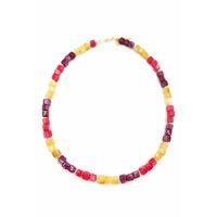 Akrilik Kolye - Fuşya