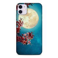 Lopard Apple Iphone 11 Uyumlu Kılıf Bahar (48) Bumper Kılıf Ayışığı