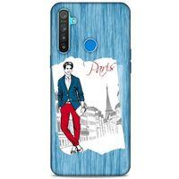 Sokak Modası 70 Oppo Realme 5i Kılıf Desenli Silikon