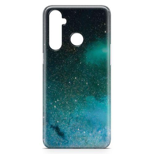 Oppo Realme 5 Pro Kılıf Yeşil Geceler Arka Kapak Koruma Desenli Full Koruyucu