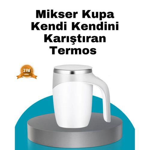 Manyetik Otomatik Karıştırma Bardağı – Şarjlı, Paslanmaz ve Pratik