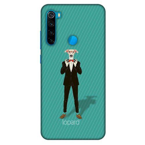 Xiaomi Redmi Note 8 Kılıf FunnyMaX (12) Koruyucu Silikon Turkuaz Köpek
