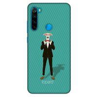 Xiaomi Redmi Note 8 Kılıf FunnyMaX (12) Koruyucu Silikon Turkuaz Köpek