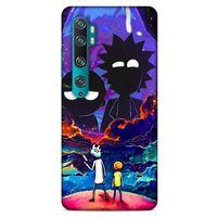 Xiaomi Mi Note 10 Uyumlu Kılıf Rick And Morty (46) Core Armor Kılıf Decoy Ricks