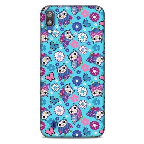 Baykuşlar (11) Desenli Silikon Kapak Telefon Kabı Samsung Galaxy M10 Kılıf