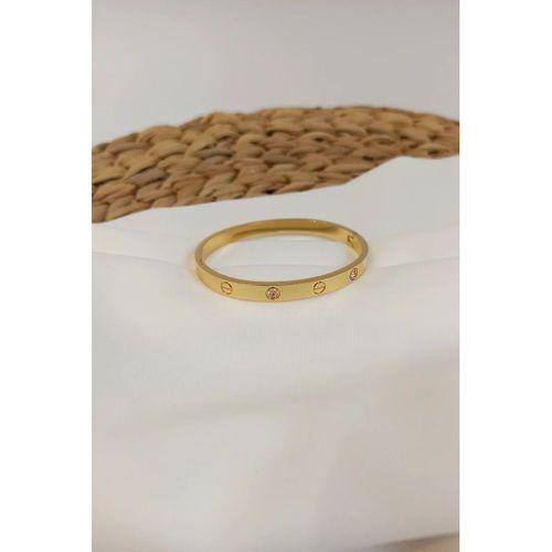 Alaşım kartier Taşlı Bileklik Gold SNJ-001