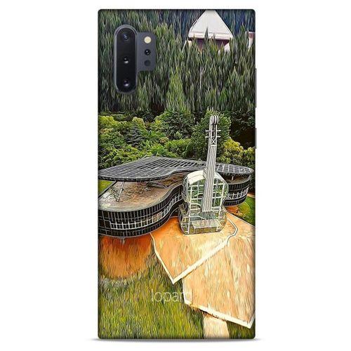Samsung Galaxy Note 10 Plus Kılıf Dünya Mimarisi (31) TPU Kılıf Piano House Çin