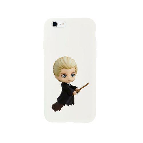 iPhone 8 Tom Felton Tasarımlı Beyaz Telefon Kılıfı