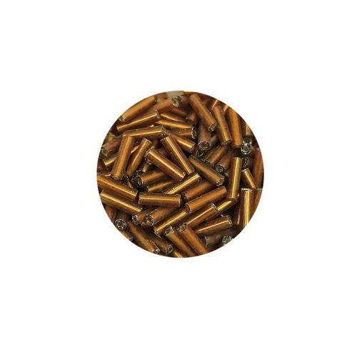 Uzun Boru Kesme Boncuk Çap 2mm Uzunluk 10 mm - 20 Gram - Gold - BNC248