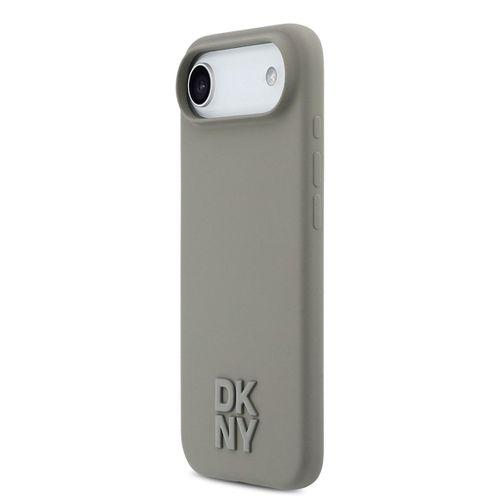 Apple iPhone 17 Air Kılıf DKNY Orjinal Lisanslı M-safe Şarj Özellikli Metal Logolu Silikon Kapak