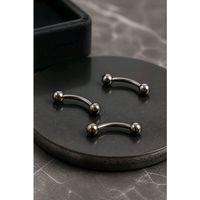 Monalisa Home  Çelik Renk 12mm Tragus Pirsıng