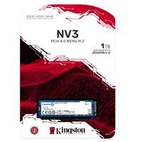 1TB KINGSTON NV3 SNV3S/1000G 6000/4000MB/S M.2 NVMe PCIe 4.0