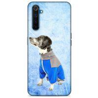 Oppo Realme 6 Kılıf Köpek Kıyafetleri (37) Silicone Cover Polar Mont