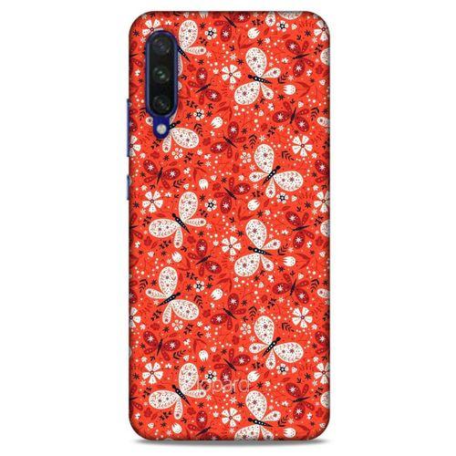 Xiaomi Mi A3 Kılıf Kelebek Etkisi (6) Silikon Kılıf Mavi Yeşil