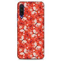 Xiaomi Mi A3 Kılıf Kelebek Etkisi (6) Silikon Kılıf Mavi Yeşil