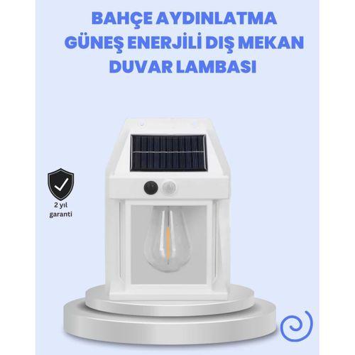 Ip65 Su Geçirmez Güneş Paneli Dış Mekan Lamba