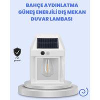 Ip65 Su Geçirmez Güneş Paneli Dış Mekan Lamba