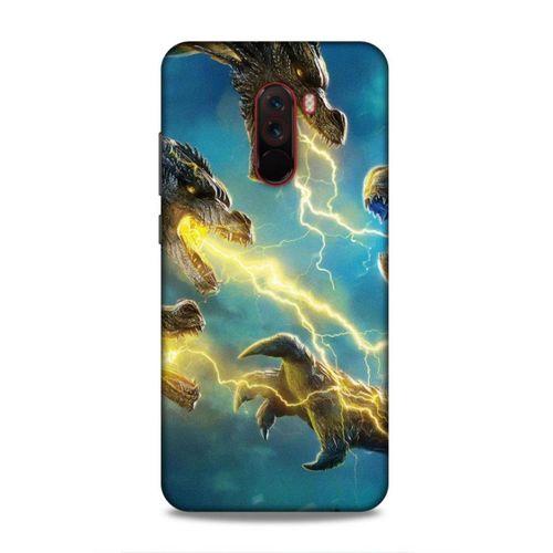 Xiaomi Pocophone F1 Uyumlu Kılıf BMovie (23) Ultra Koruma Kılıfı Godzilla