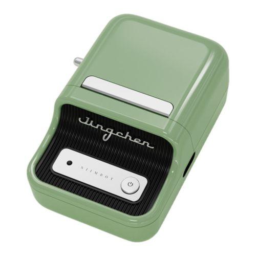 NIIMBOT B21, Taşınabilir, Mürekkepsiz, Termal Etiket Yazıcı (Bluetooth, Type-C) Yeşil