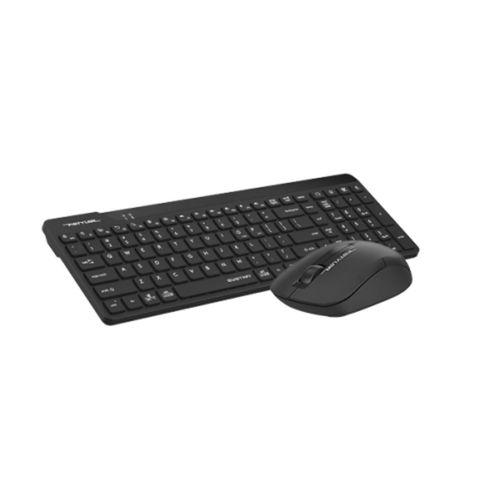 A4 TECH FG2300 AIR2 Siyah, FSTYLER, 2.4Ghz Mini Kablosuz, Türkçe Q, SESSİZ Klavye Mouse Set