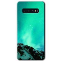 Samsung Galaxy S10 HD Baskılı Kılıf + 9D Tam Ekran Koruyucu - Aurora