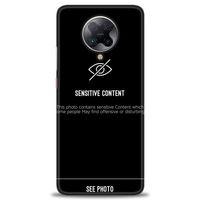Xiaomi Redmi K30 Pro Kılıf HD Baskılı Kılıf - Sensitive Content + Tam Ekran Koruyucu