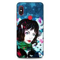 Lopard Xiaomi Redmi Note 6 Pro Uyumlu Kılıf Sürreal Yüzler ♀ (23) Ultra Koruma Kılıfı Baskılı