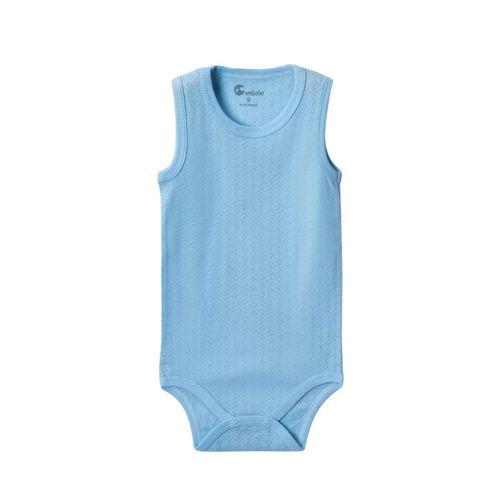 Mavi Askılı Body Zıbın 7-12 YAŞ Çocuklar İçin (3 ADET) Alttan Çıtçıtlı Özel Gereksinimli-D