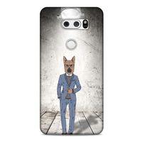 LG K50S Kılıf Köpek Kıyafetleri (9) Kılıf Alman Kurdu Süveter