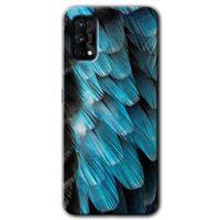 Realme 7 Pro Kılıf HD Desen Baskılı Arka Kapak + Temperli Cam - 9D Tüyler