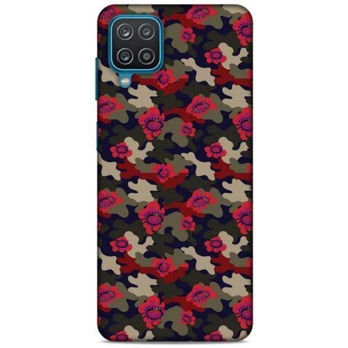 Lopard Samsung Galaxy A12 Uyumlu Kılıf Kamuflaj (70) Koruyucu Kılıf