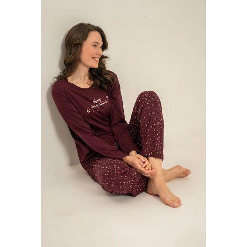 Kadın Pijama Takımı - Uzun Kollu