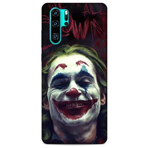 Huawei P30 Pro Uyumlu Kılıf Joker (16) Kalın Kılıf Siyah Kırmızı