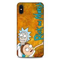 Apple iPhone XS Max Uyumlu Kılıf Rick And Morty (13) Silikon Kap Mr. Meeseeks