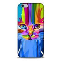 Lopard Apple Iphone 6 Uyumlu Kılıf Kediler (17) Tasarım Kılıf Rainbow