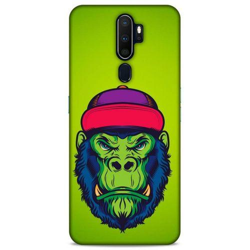 Lopard Oppo A9 2020 Uyumlu Kılıf Tattoo's (46) Core Armor Kılıf Maymun Dövmesi