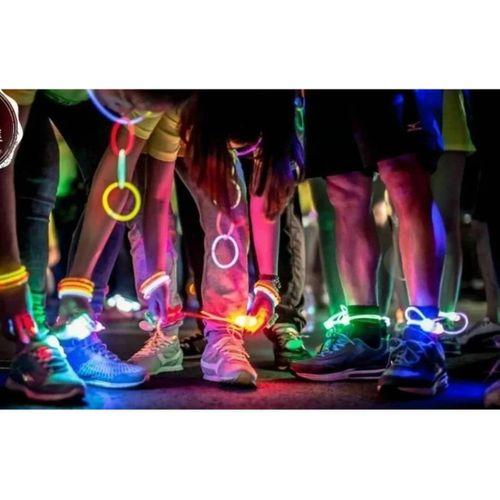 Karanlıkta Yanan Parlayan Fosforlu Glow Çubuk Bileklik 50 Adet - Lisinya