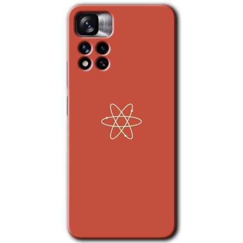 Xiaomi Redmi Note 11 Pro Plus 5G Kılıf HD Desen Baskılı Arka Kapak+Temperli Cam - Atom