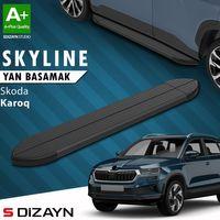 S-Dizayn Skoda Karoq Skyline Siyah Yan Basamak 173 Cm 2018 Üzeri A+ Kalite