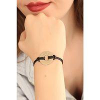 LOVE (Aşık) Siyah Deri İpli Unisex Mood Bileklik