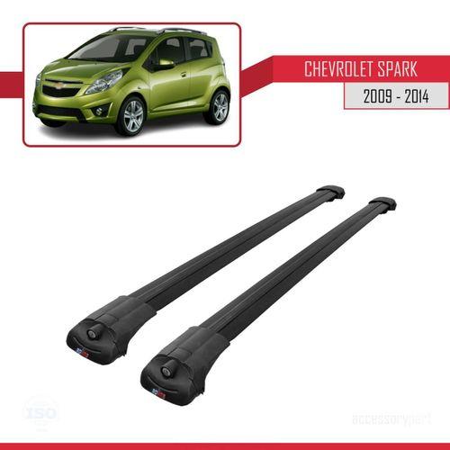 Chevrolet Spark 2009-2014 Arası ile uyumlu ACE-1 Ara Atkı Tavan Barı SİYAH