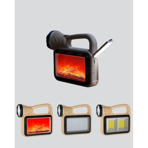 Solar Cob Alev Efektli Lamba – Güneş Enerjili, Suya Dayanıklı, Taşınabilir