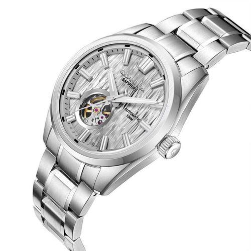 Quantum QMG1192.300 Otomatik Çelik Gri Safir Cam 10 ATM 41 mm Erkek Kol Saati